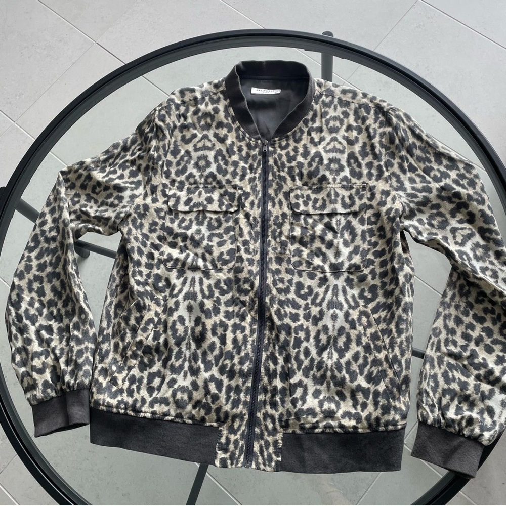 Animal print jacket